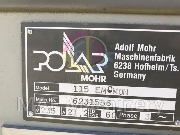 Polar 115 EMC Monitor Autotrim